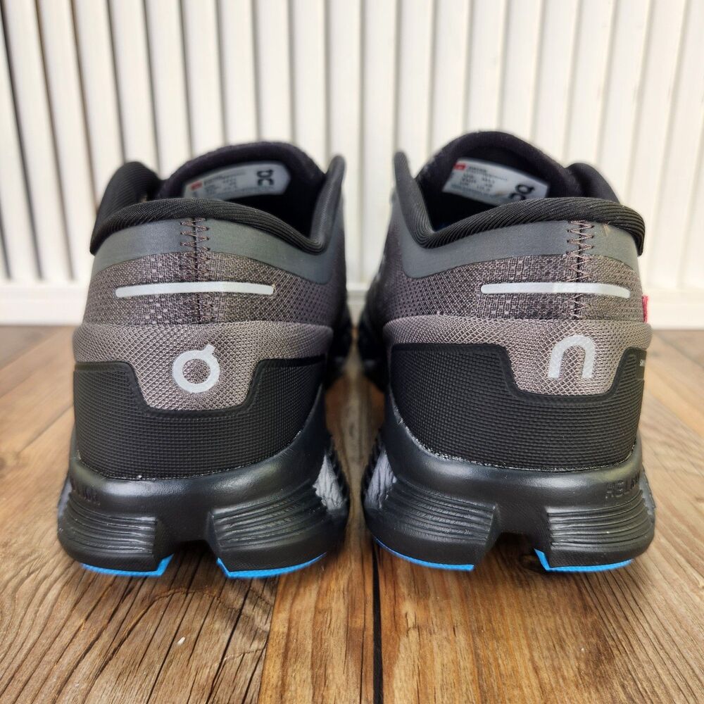 On Cloud X Magbetite Ash Running Shoes Mens Size 11 Black Blue Athletic 60.98703 - Picture 5 of 13